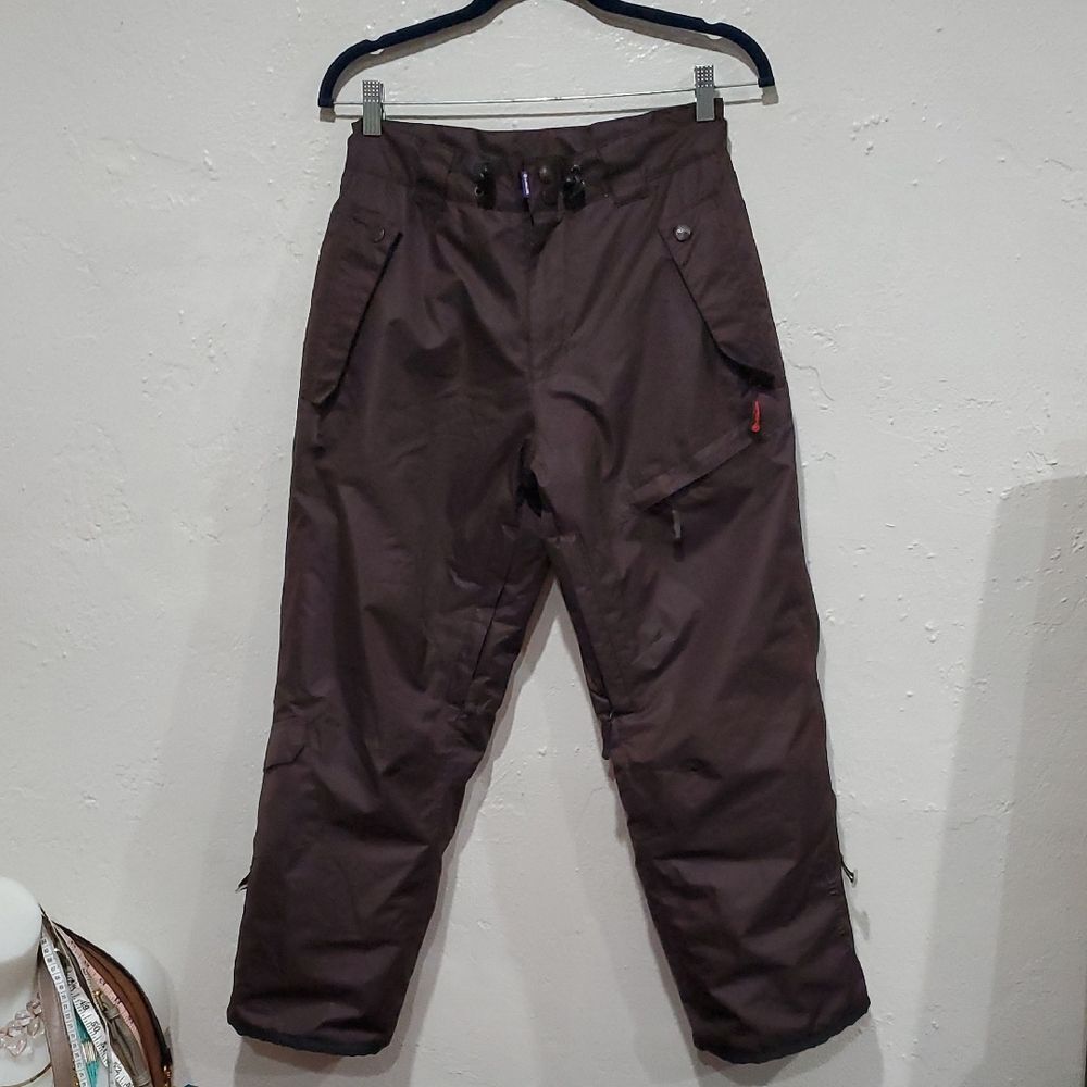Liquid Freerider Kids Ski Pants In Brown Size L
